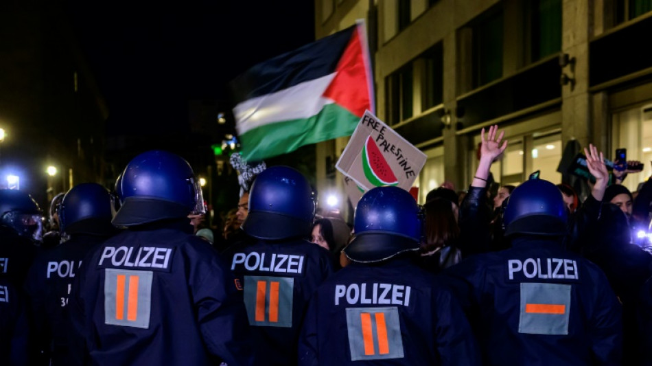Ausschreitungen nach Aufl&ouml;sung pro-pal&auml;stinensischer Demonstration in Hamburg