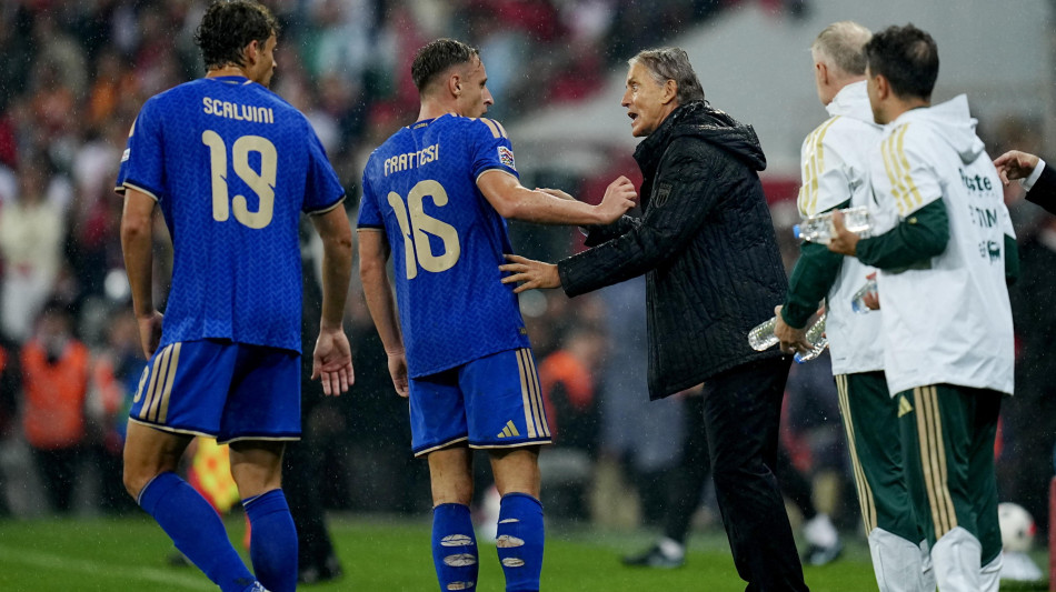 Nations League: Mancini 'tutti quanti hanno fatto una grande partita'