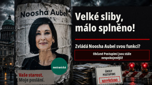 Noosha Aubel: Zvl&aacute;dne probl&eacute;my Postupimi?